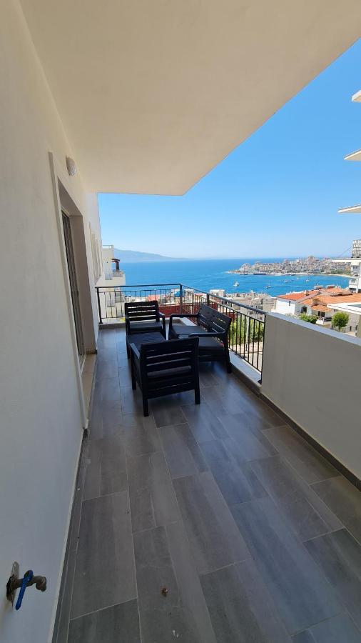 Sea And City View Apartment Sarandë Exterior foto