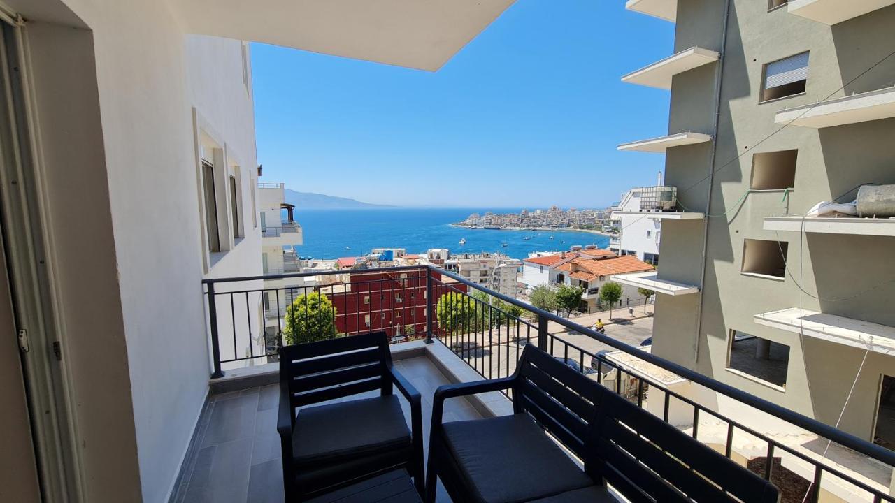Sea And City View Apartment Sarandë Exterior foto